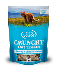 Nutrisource Crunchy Turkey & Chicken Recipe Cat Treats