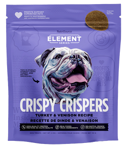 Nutrisource Element Series Turkey and Venison Crispy Crispers Dog Treats