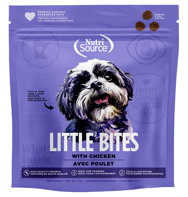 Nutrisource Little Bites Chicken Dog Treat