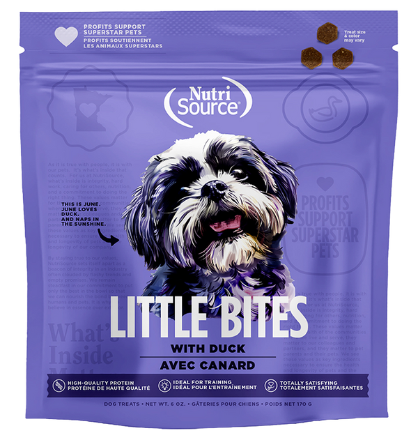 Nutrisource Little Bites Duck Dog Treat