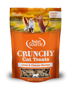 Nutrisource Crunchy Liver & Cheese Recipe Cat Treats