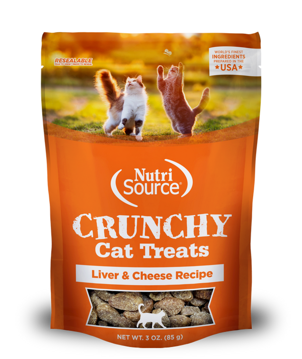 Nutrisource Crunchy Liver and Cheese Recipe Cat Treats