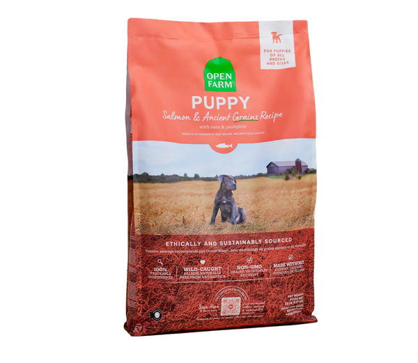 Open Farm Ancient Grain Salmon Puppy Kibble