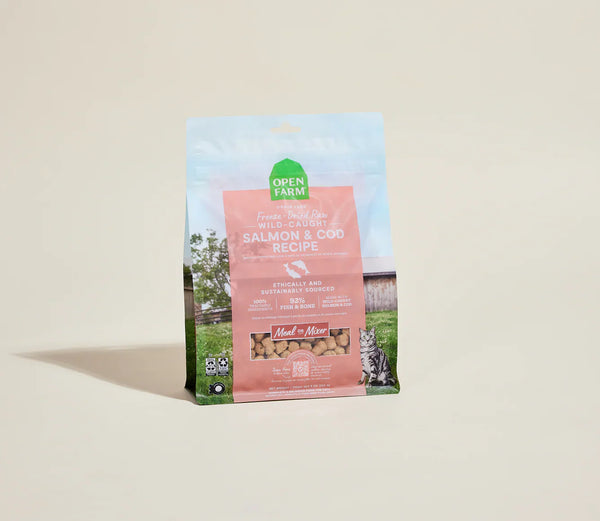 Open Farm Freeze-Dried Raw Salmon & Cod Morsels For Cats