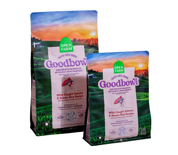 Open Farm GoodBowl Salmon & Brown Rice Dry Cat Food