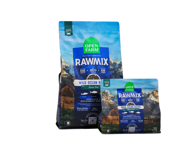 Open Farm RawMix Wild Ocean Grain Free Dry Cat Food