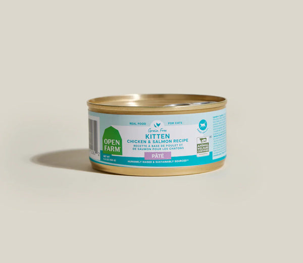 Open Farm Grain Free Chicken & Salmon Canned Kitten Food