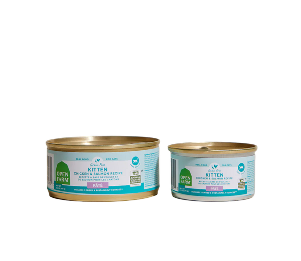 Open Farm Grain Free Chicken & Salmon Canned Kitten Food