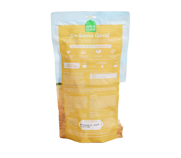 Open Farm Freeze Dried Raw - Harvest Chicken Patties for Dogs
