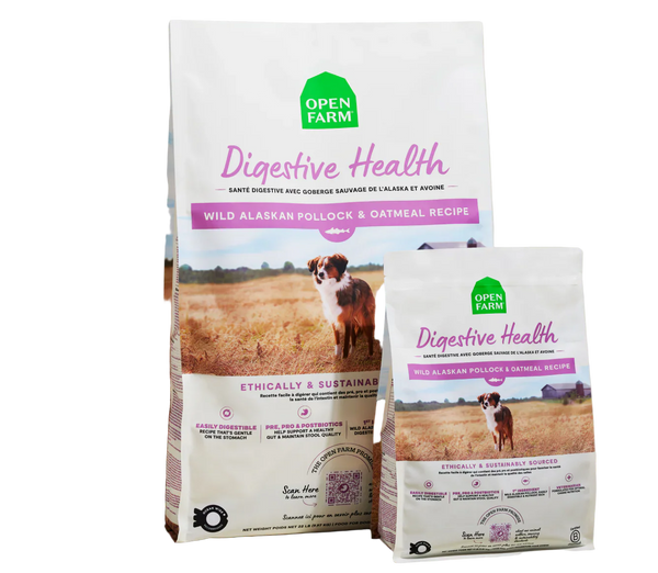 Open Food Digestive Health Pollock & Oatmeal Dog Food