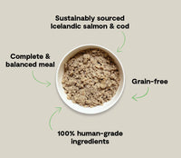 Open Farm Salmon & Cod Recipe With Sweet Potato Dog Wet Icelandic Food