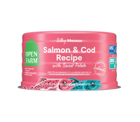 Open Farm Salmon & Cod Recipe With Sweet Potato Dog Wet Icelandic Food