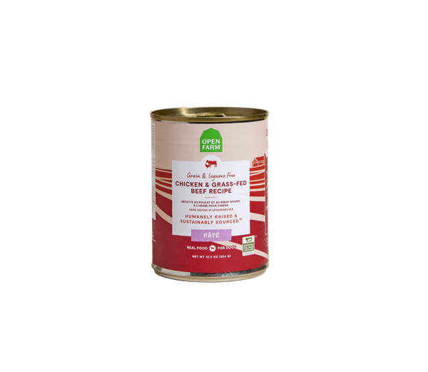 Open Farm Canned Dog Food Chicken & Beef Recipe