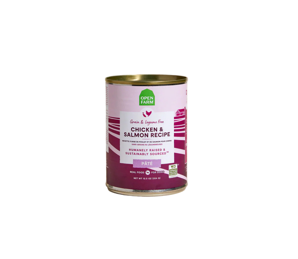 Open Farm Canned Dog Food Chicken & Salmon Recipe