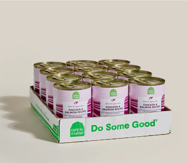 Open Farm Canned Dog Food Chicken & Salmon Recipe