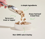 Goodbowl Open Farm Freeze Dried Raw Morsels – Grass-Fed Beef & Wholesome Grains Recipe for Dogs