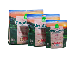Open Farm Goodbowl Freeze Dried Raw Morsels – Wild-Caught Salmon & Wholesome Grains Recipe for Dogs