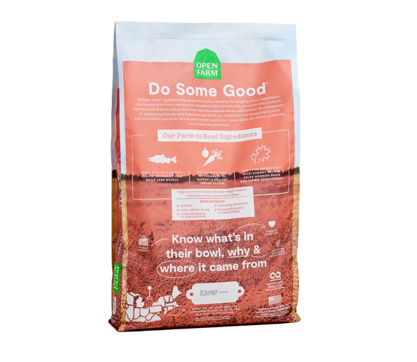 Open Farm Salmon & Sweet Potato Dry Puppy Food