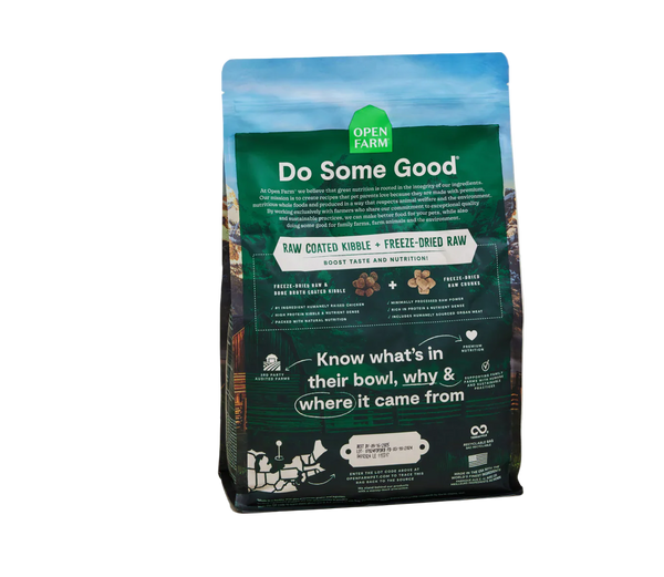 Open Farm RawMix Open Prairie Grain Free Dog Kibble