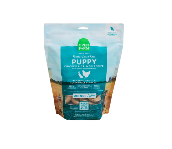 Open Farm Puppy Chicken & Salmon Patties