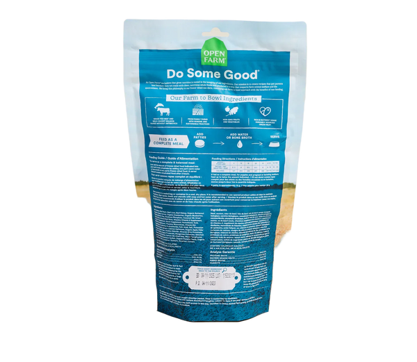 Open Farm Freeze Dried Raw - Surf & Turf Patties for Dogs