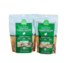 Open Farm Freeze Dried Raw - Homestead Turkey Patties for Dogs