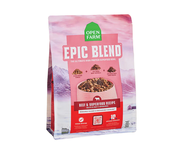 Open Farm Epic Blend Beef Dog Food