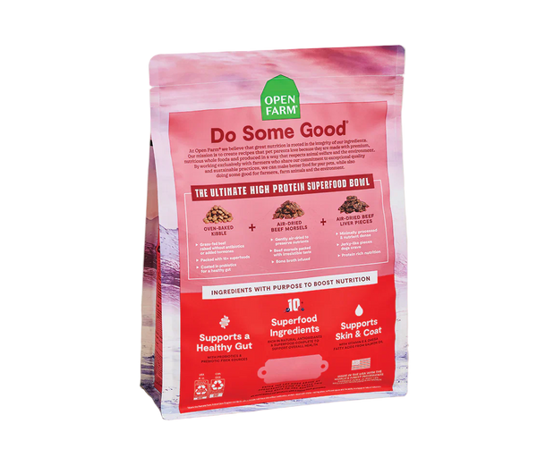 Open Farm Epic Blend Beef Dog Food