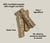Open Farm Air Dried Cod Skins Crunchy Dog Treat Sticks