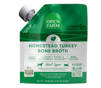 Open Farm Homestead Turkey Bone Broth Topper for Dogs and Cats
