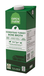 Open Farm Homestead Turkey Bone Broth Topper for Dogs and Cats