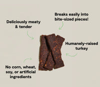 Open Farm Grain Free Turkey Jerky Strips For Dogs