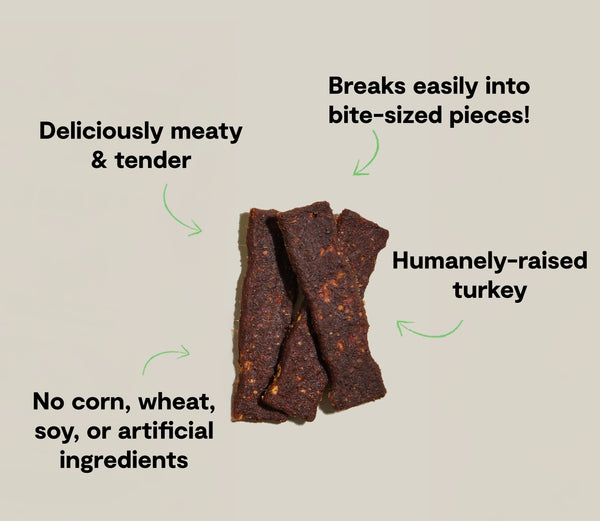 Open Farm Grain Free Turkey Jerky Strips For Dogs