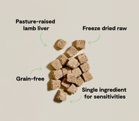 Open Farm Lamb Liver Freeze-Dried Treat Cubes For Dogs