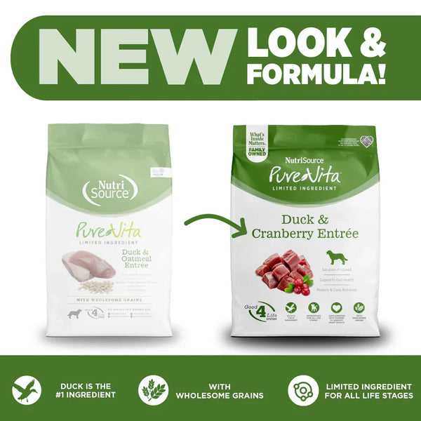 PureVita Duck & Cranberry Dog Food