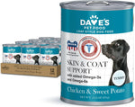 Daves Pet Food Chicken & Sweet Potato, Skin, Coat, & Immunity Support Canned Dog Food