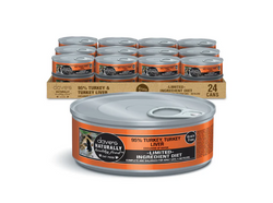 Dave's Pet Food Naturally Healthy 95% Turkey & Turkey Liver Pate Canned Cat Food
