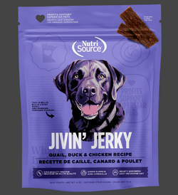 Nutrisource Quail, Duck, And Chicken Jivin' Jerky