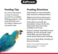 ZuPreem PastaBlend for Large Birds