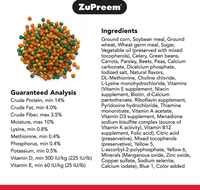 ZuPreem VeggieBlend for Medium Birds