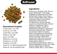 ZuPreem VeggieBlend for Parrots & Conures (Medium to Large Birds)