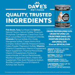 Daves Pet Food Grain Free Tuna And Salmon Canned Dinner in Aspic for Cats