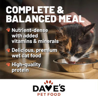 Dave's Pet Food Naturally Healthy 95% Chicken and Chicken Liver Pate Canned Cat Food