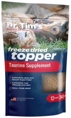 Dr. Tim's Beef Taurine Topper for Cats and Dogs