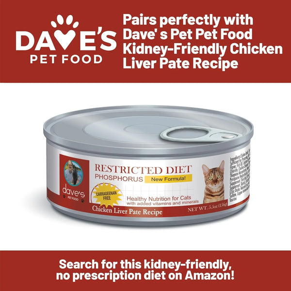 Dave's Pet Food Renal Friendly Semi-Moist Sweet Potato Cat Treats