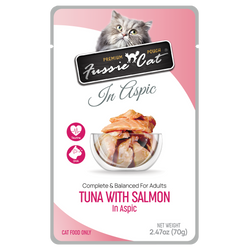 Fussie Cat Tuna With Salmon In Aspic