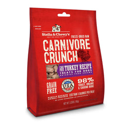 Stella & Chewy's Carnivore Crunch Turkey Recipe Dog Treats