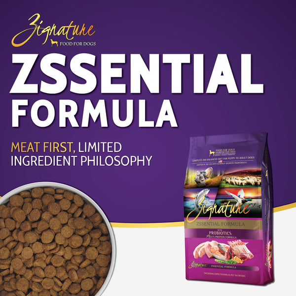 Zignature Zssentials Formula Dry Dog Food