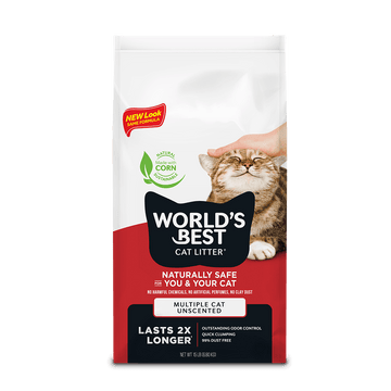 World's Best Cat Litter Multiple Cat Clumping Formula