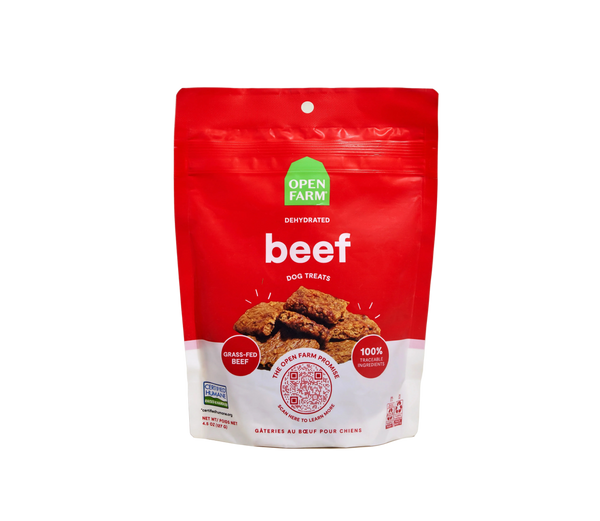 Open Farm Dehydrated Beef Dog Treat